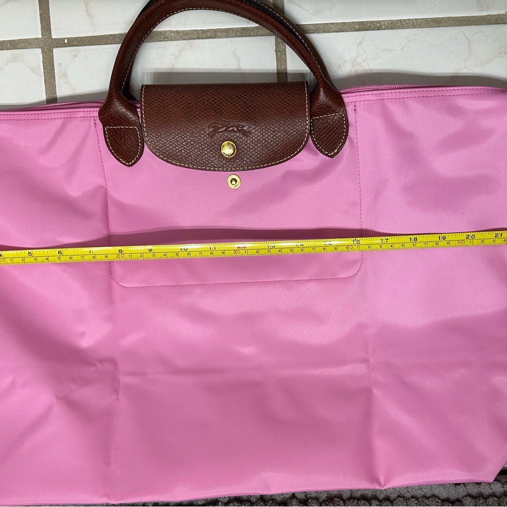 New Longchamp Le Pliage Original XL Pink Travel Bag 🩷🩷🩷in Excellent Condition - Picture 3 of 15